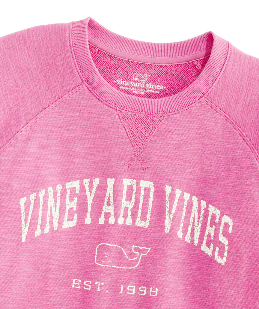 OUTLET Women's Slub Graphic Terry Crewneck