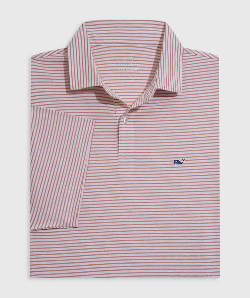 OUTLET Performance Bradley Stripe Polo