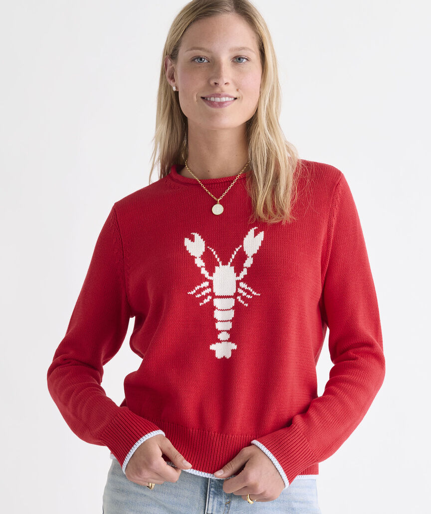 Katie Cotton Lobster Rollneck Sweater