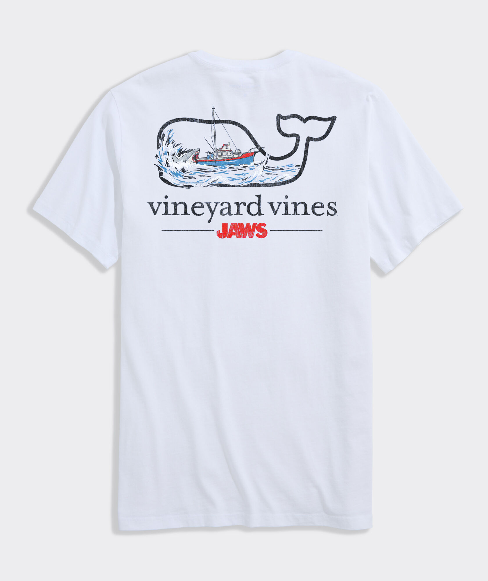 Shop JAWS x vineyard vines Orca Whale Short-Sleeve Pocket Tee at