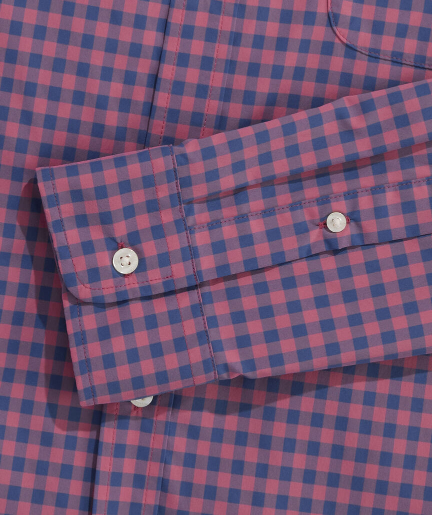 Performance Topsail Gingham Featherweight Shirt