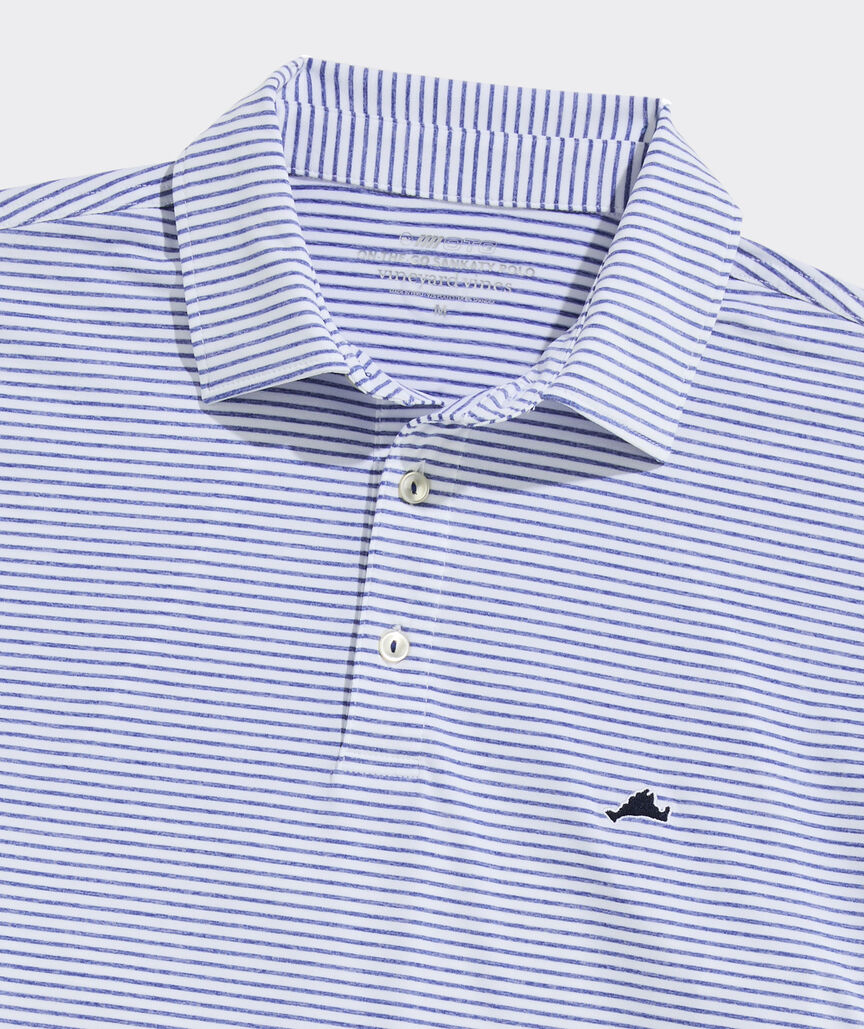 OUTLET Performance Martha's Vineyard Bradley Stripe Polo