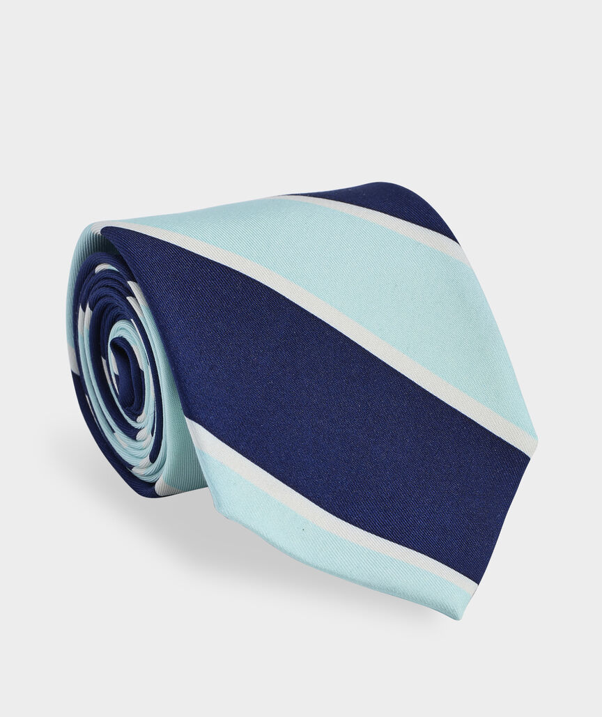 Repp Stripe Silk Tie