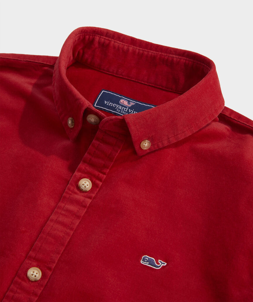 Shop Boys Corduroy Shirt at vineyard vines