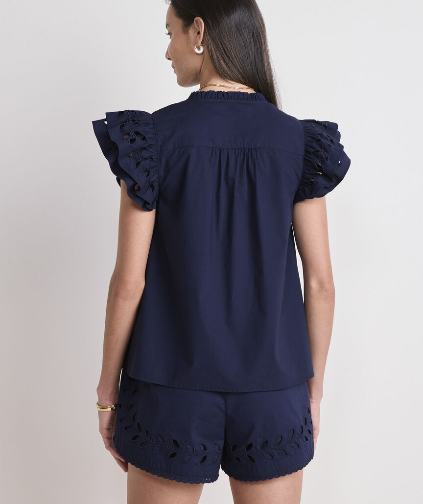 Adare Eyelet Top