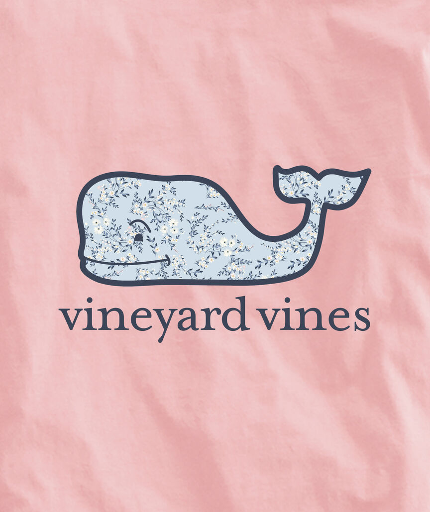 OUTLET Flurra Floral Whale Long-Sleeve Pocket Tee