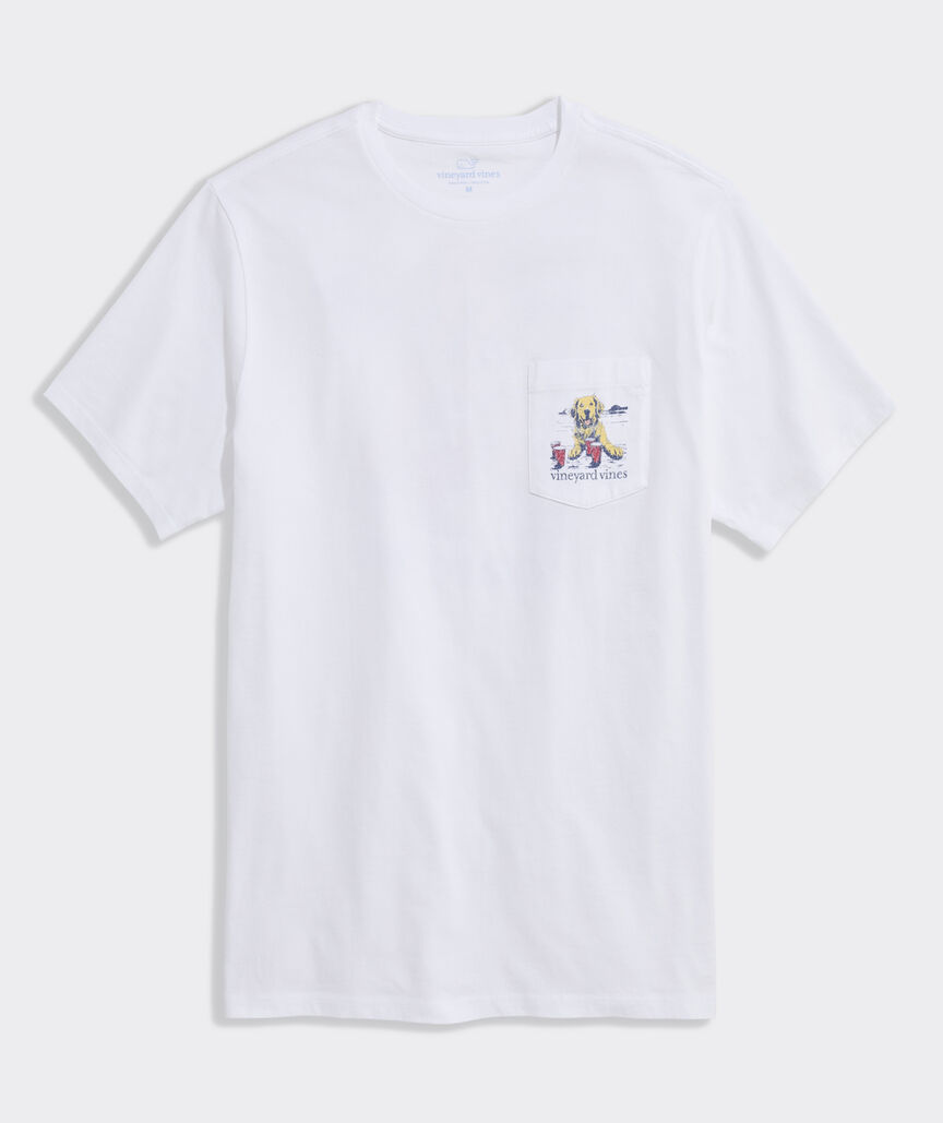 Pup Cup Short-Sleeve Pocket Tee
