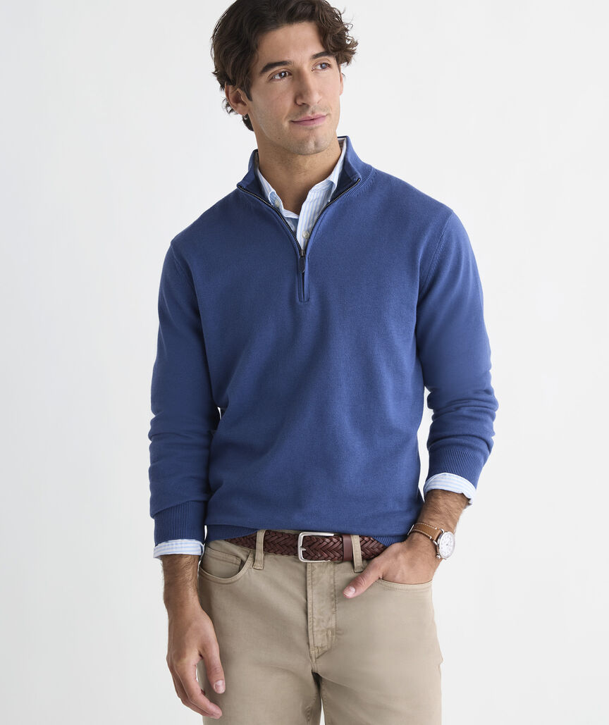 Tipped Boathouse Quarter-Zip