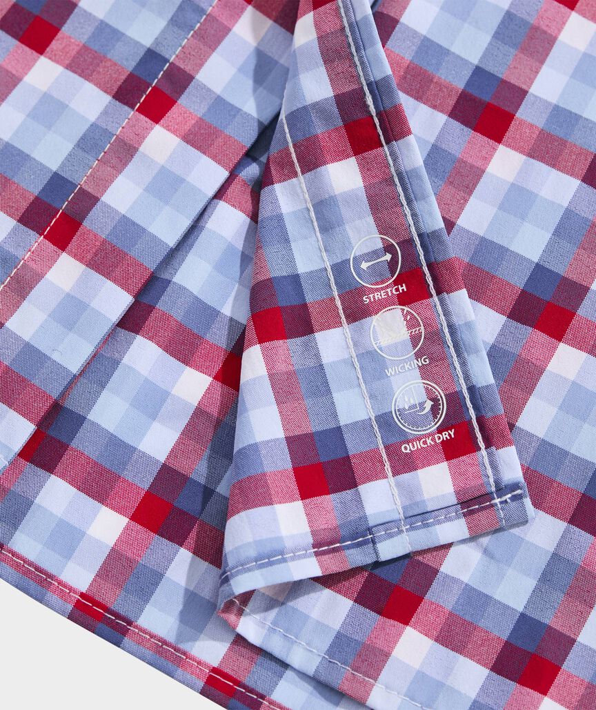Performance Grenadine Check Featherweight Shirt