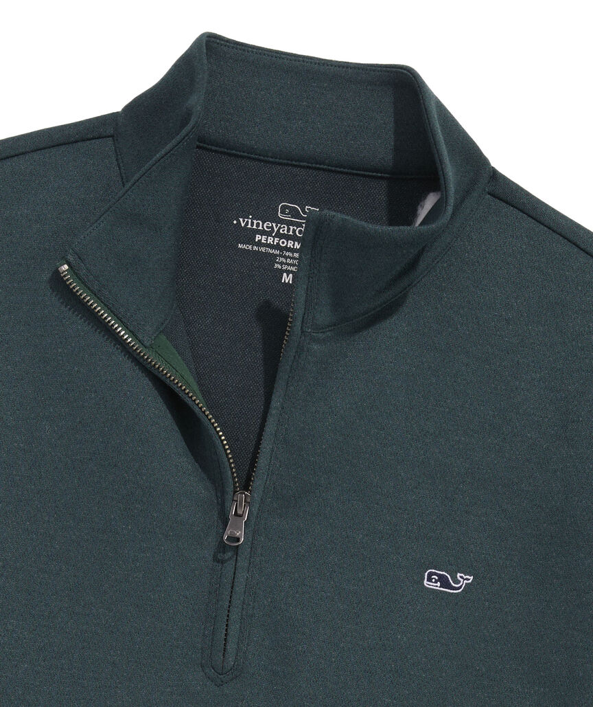 OUTLET Herringbone Performance Quarter-Zip