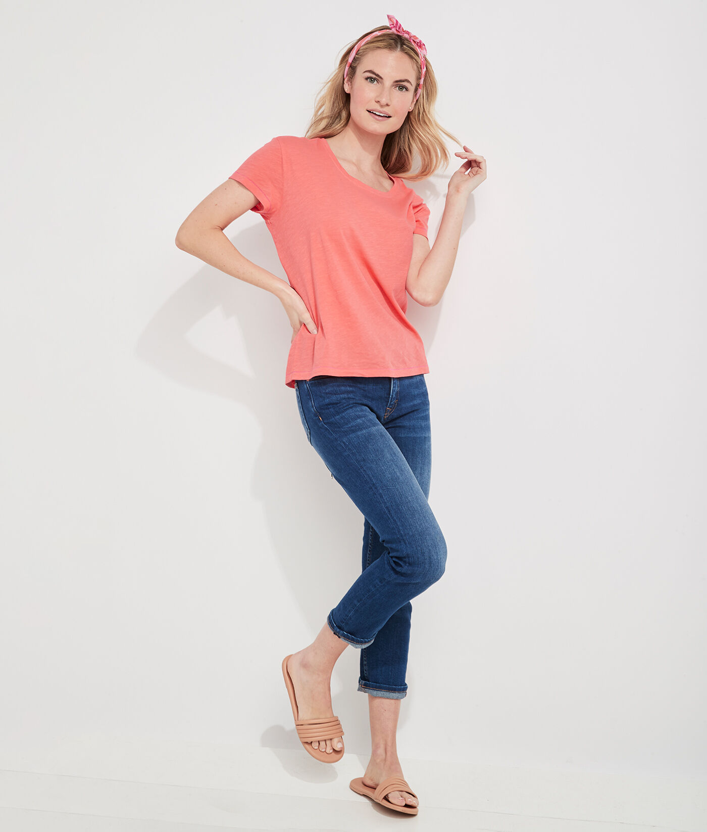 Straight Crop Jamie High Rise Jeans 