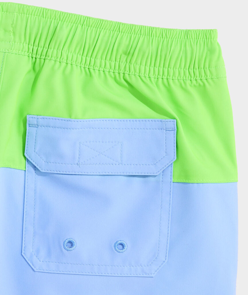 Boys' Colorblock Chappy Swim Trunks