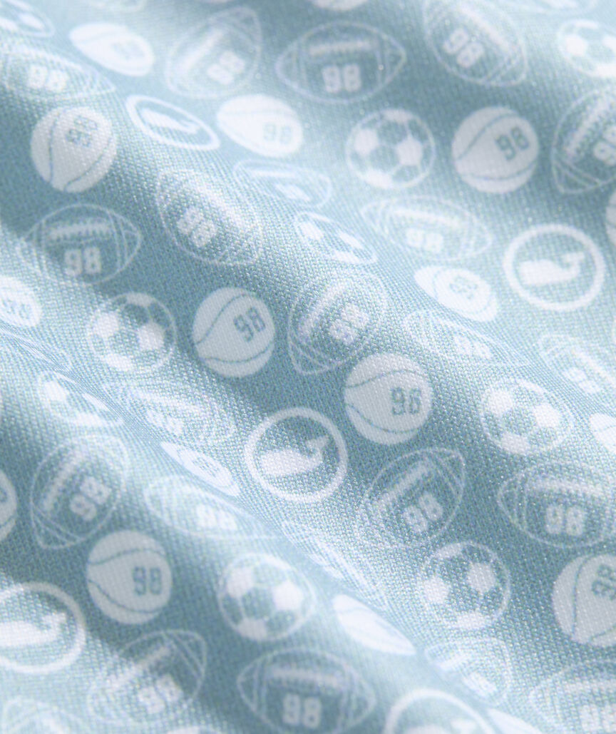 Boys' Printed Sankaty Performance Polo