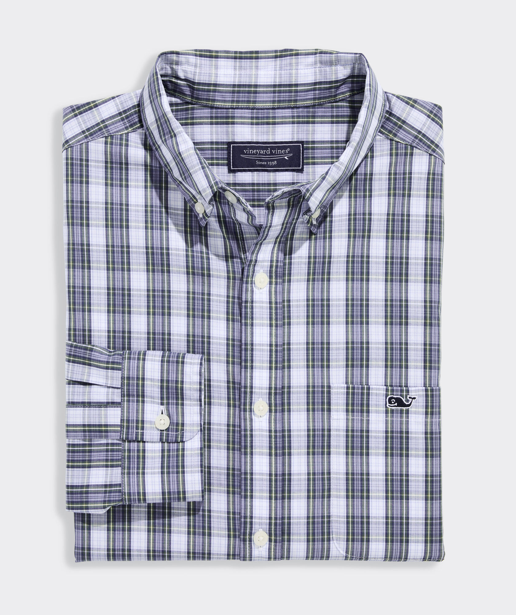 Swellstorm Plaid Perfect Wash Poplin Shirt