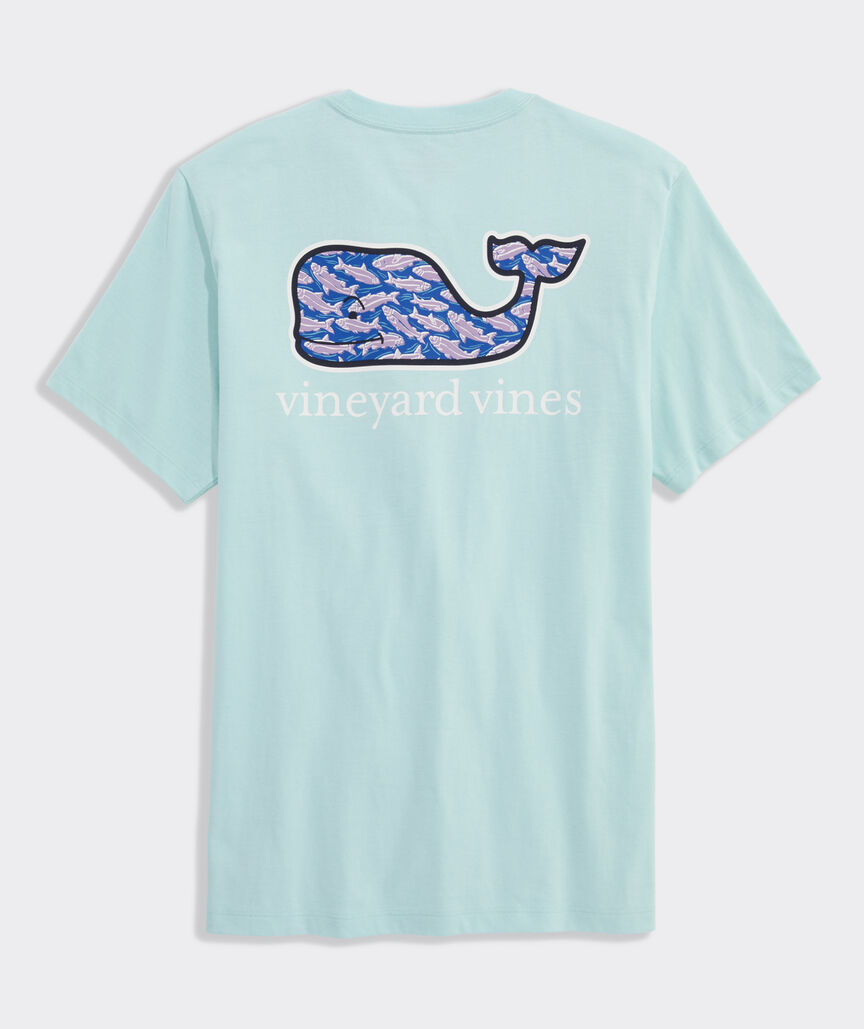 Bluff Fish Whale Short-Sleeve Pocket Tee