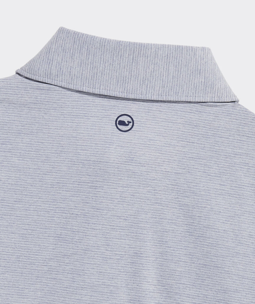 OUTLET Boys' Martha's Vineyard Performance St. Jean Stripe Sankaty Polo