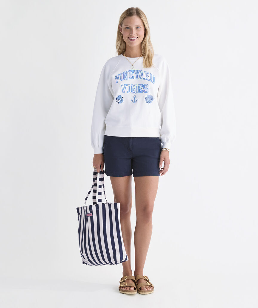 Surf Terry Appliqué Sweatshirt