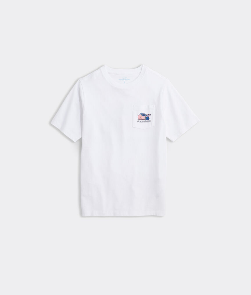 Boys' 2021 Graduation Whale Short-Sleeve Pocket Tee