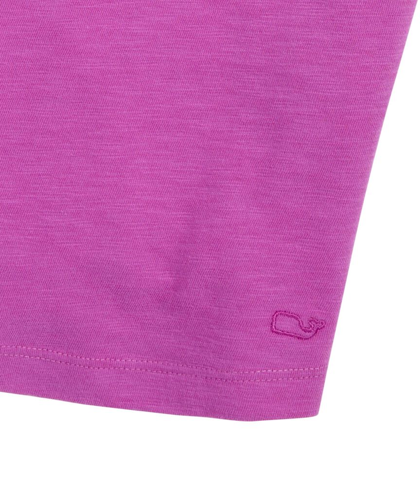 OUTLET Women's Slub V-Neck Tee