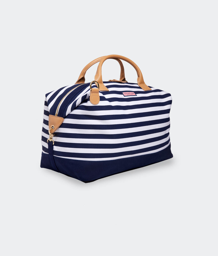 Striped Weekender