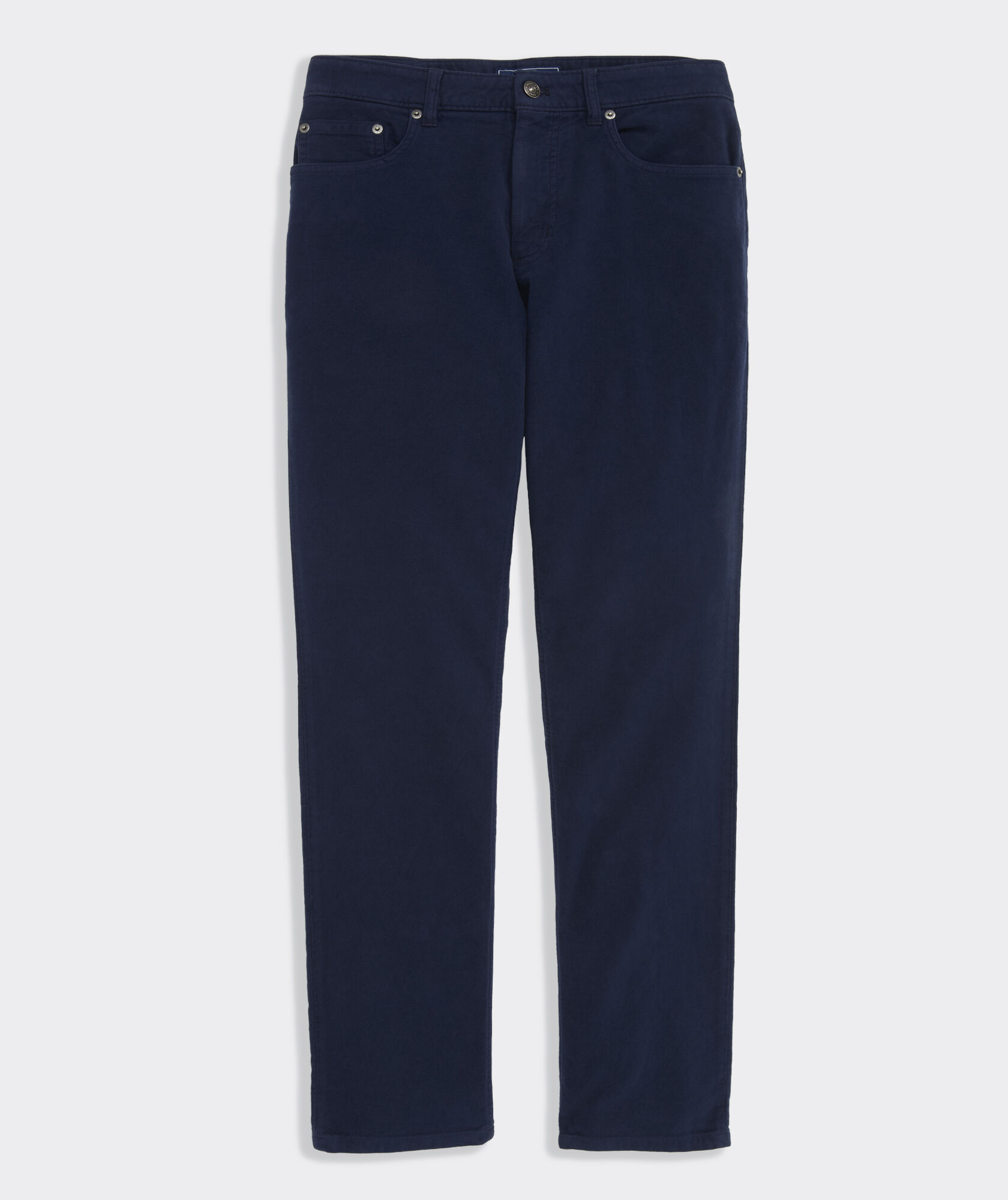 Brushed Cotton 5-Pocket Pants