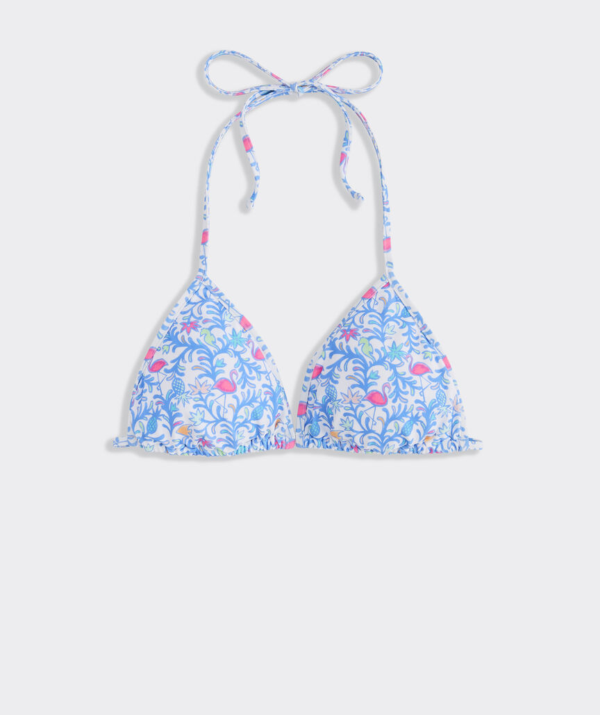 OUTLET Watercolor Otomi String Bikini Top