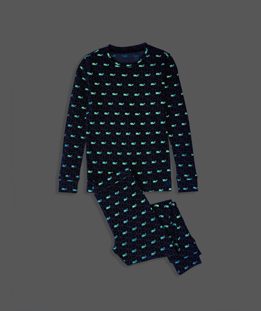 Kids' Glow-In-The-Dark Pajama Set