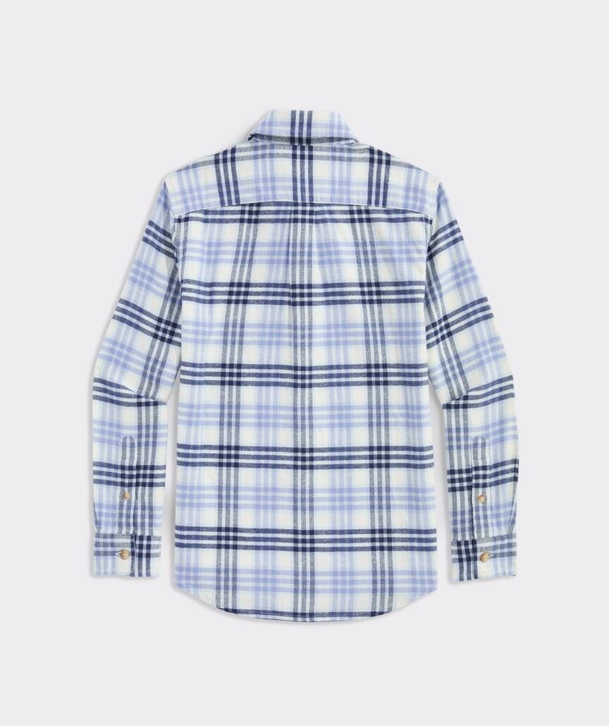 Boys' Vineyard Flannel Plaid Shirt