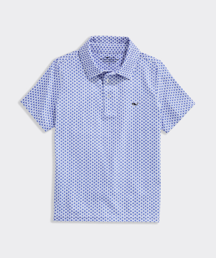 Boys' Printed Sankaty Performance Polo