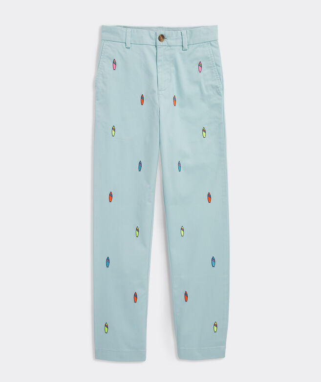 Boys' Embroidered Breaker Pants