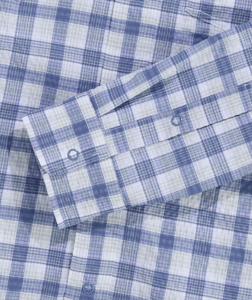 Performance Permit Plaid Harbor Shirt