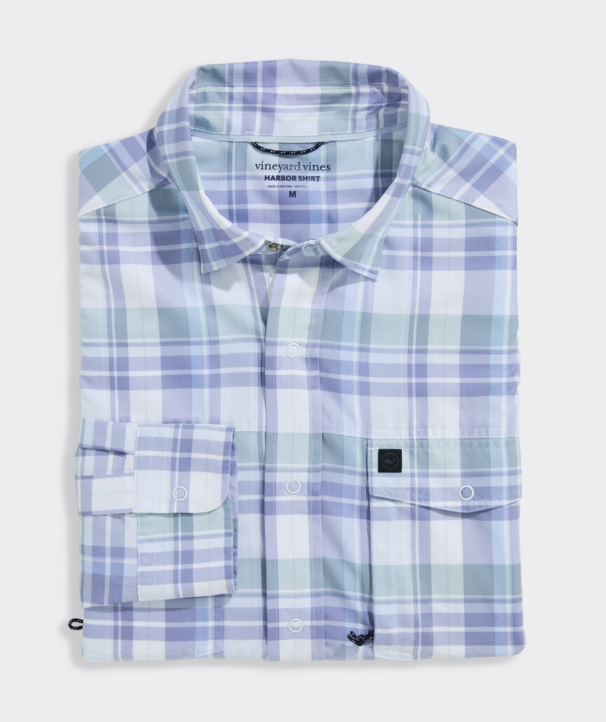 Performance Tidepool Plaid Harbor Shirt