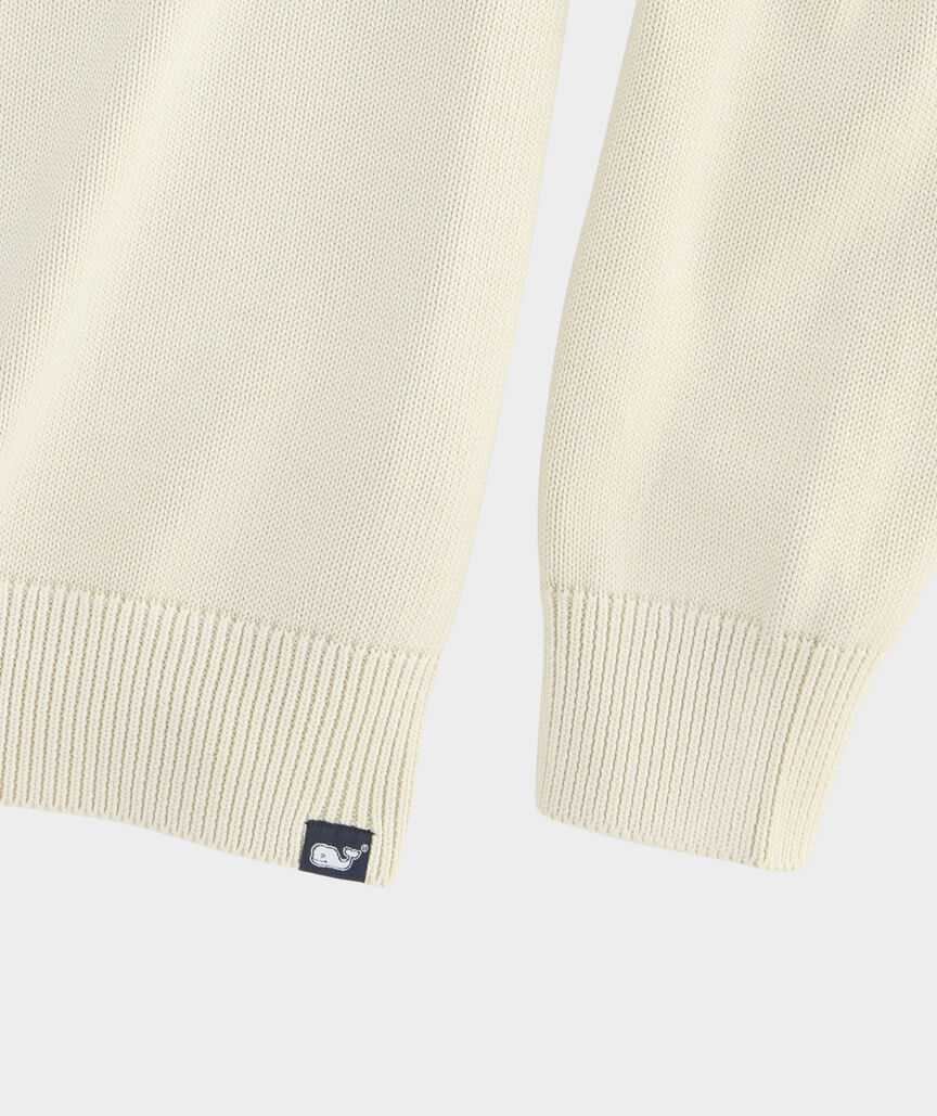 Garment-Dyed Cotton Crewneck