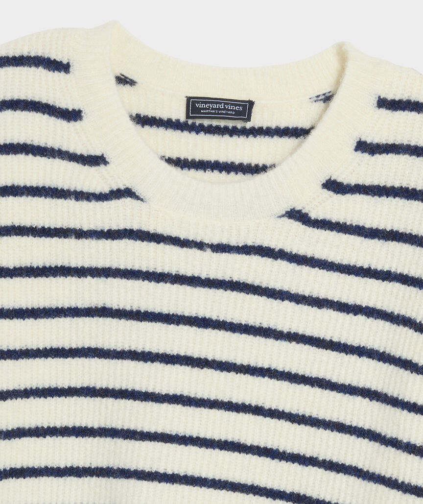 Ribbed Crewneck Sweater