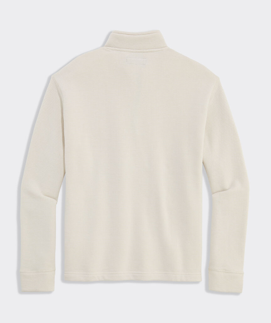 Tidal Terry Button Mockneck