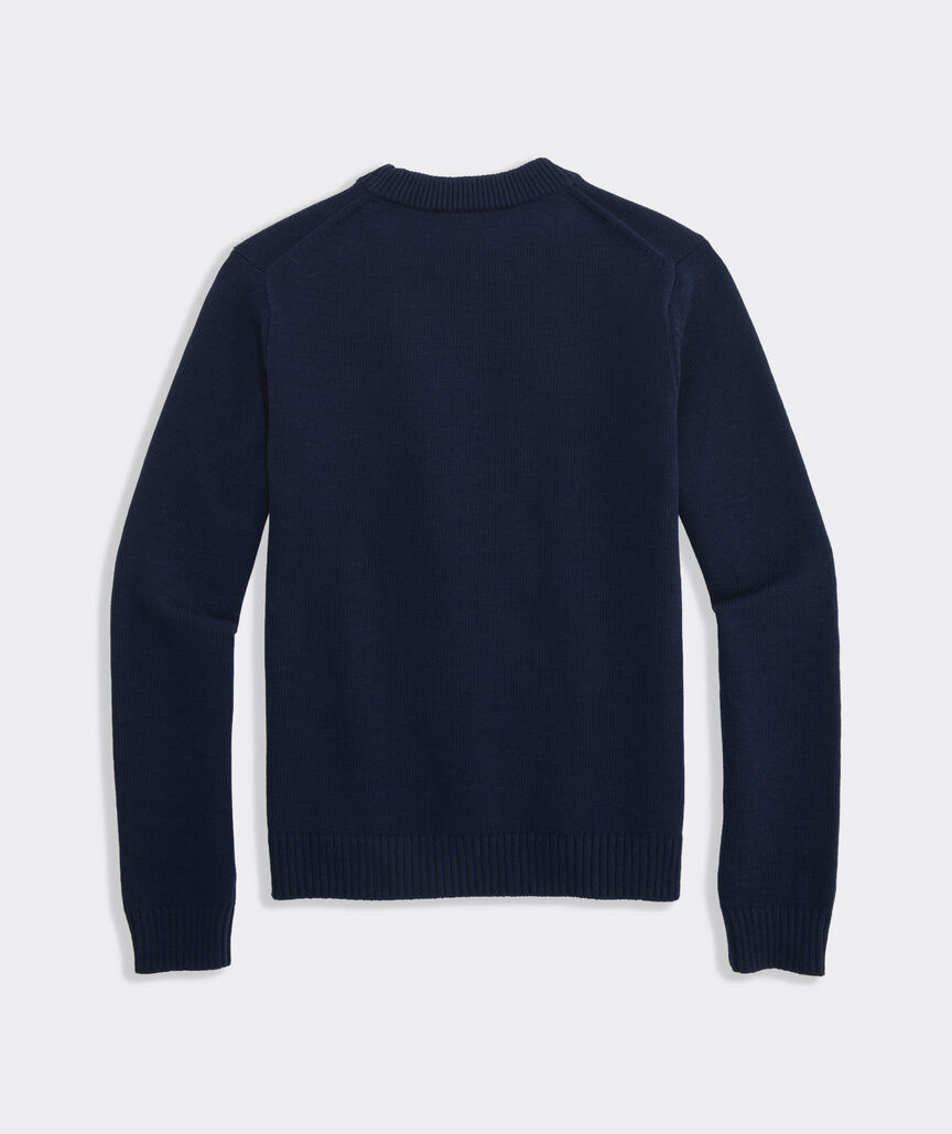 Boys' American Flag Crewneck