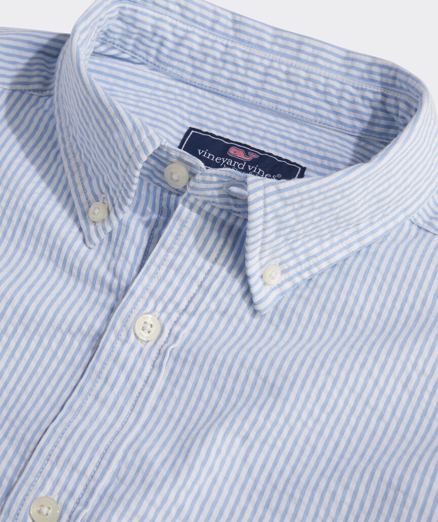 Stretch Seersucker Shirt