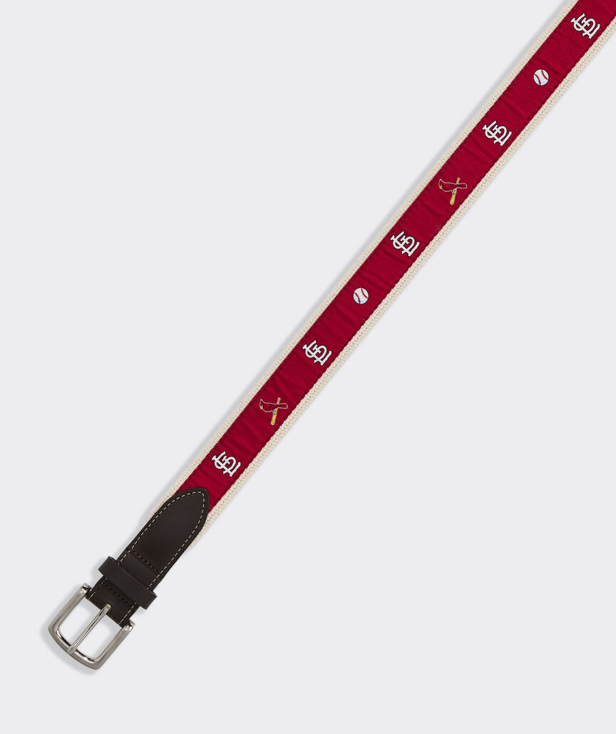 St. Louis Cardinals Canvas Club Belt