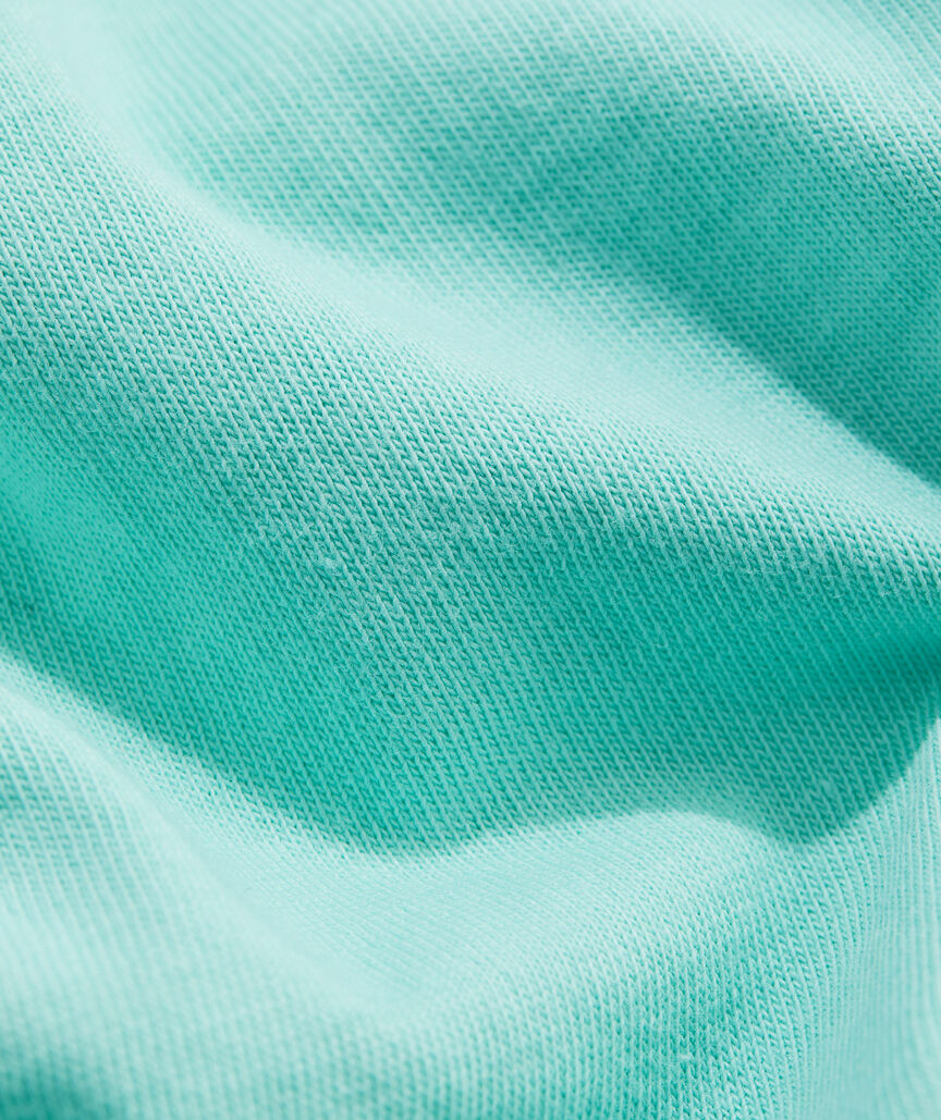 Lacrosse Player Outline Long-Sleeve Pocket Tee