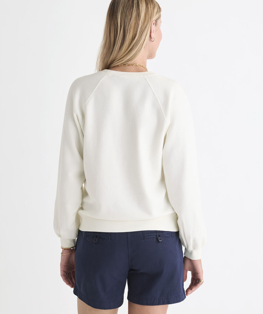 Surf Terry Appliqué Sweatshirt