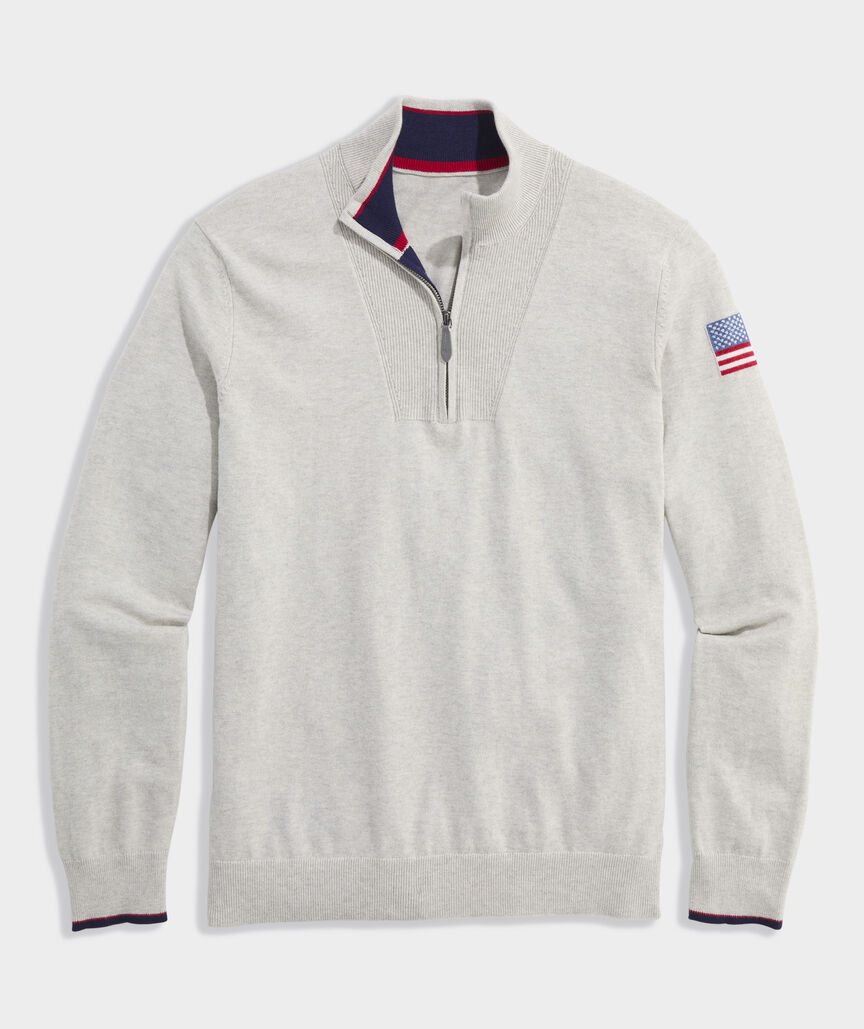 Americana Quarter-Zip