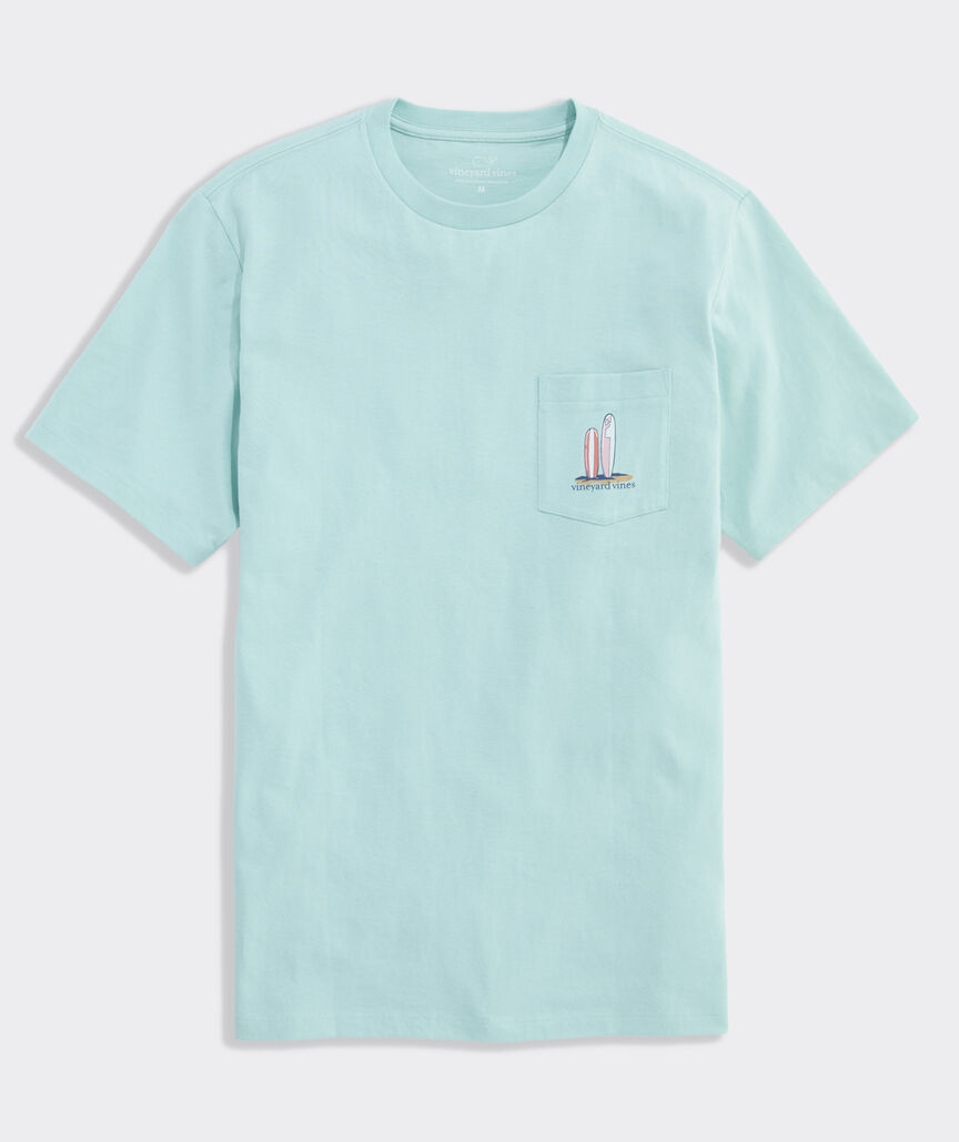 Pup & Surf Van Short-Sleeve Pocket Tee