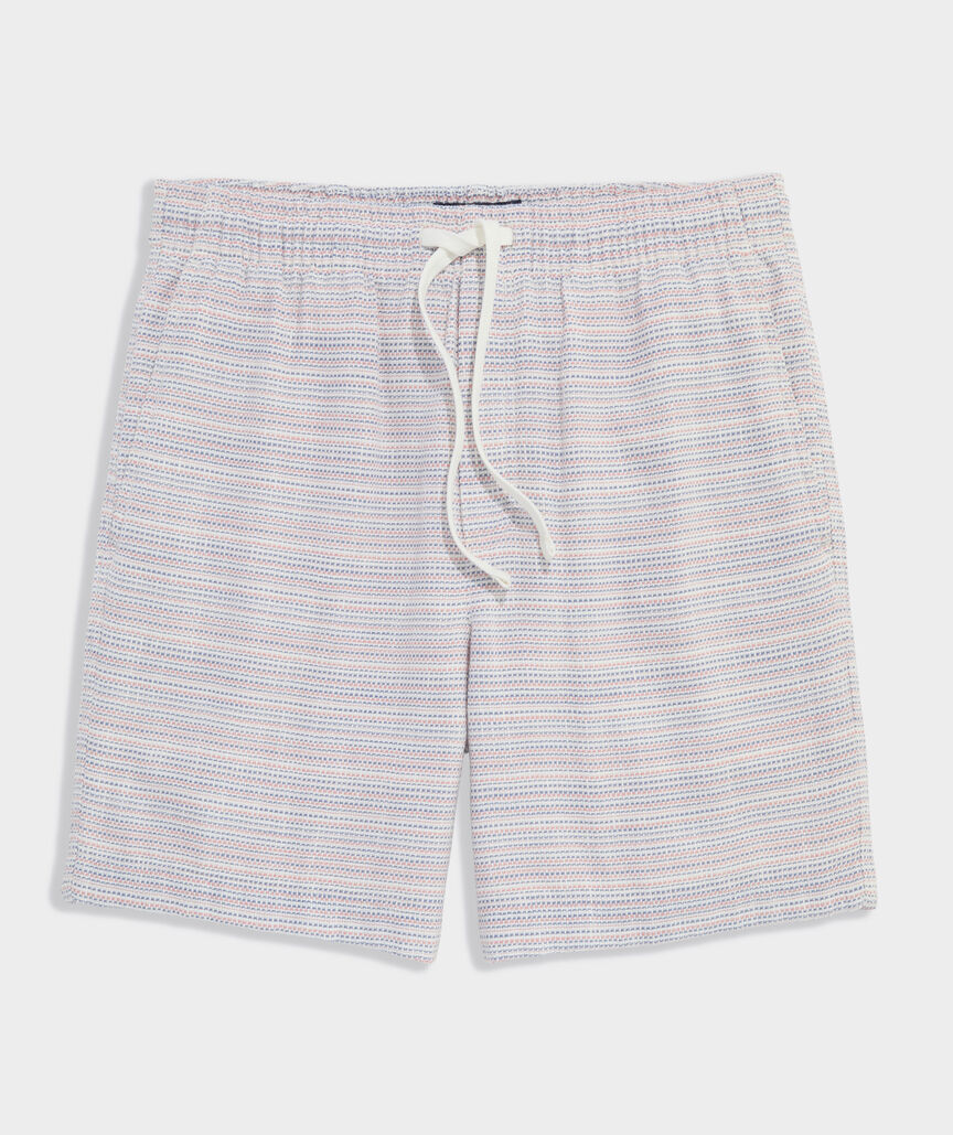 7 Inch Textured Surfside Pull-On Shorts