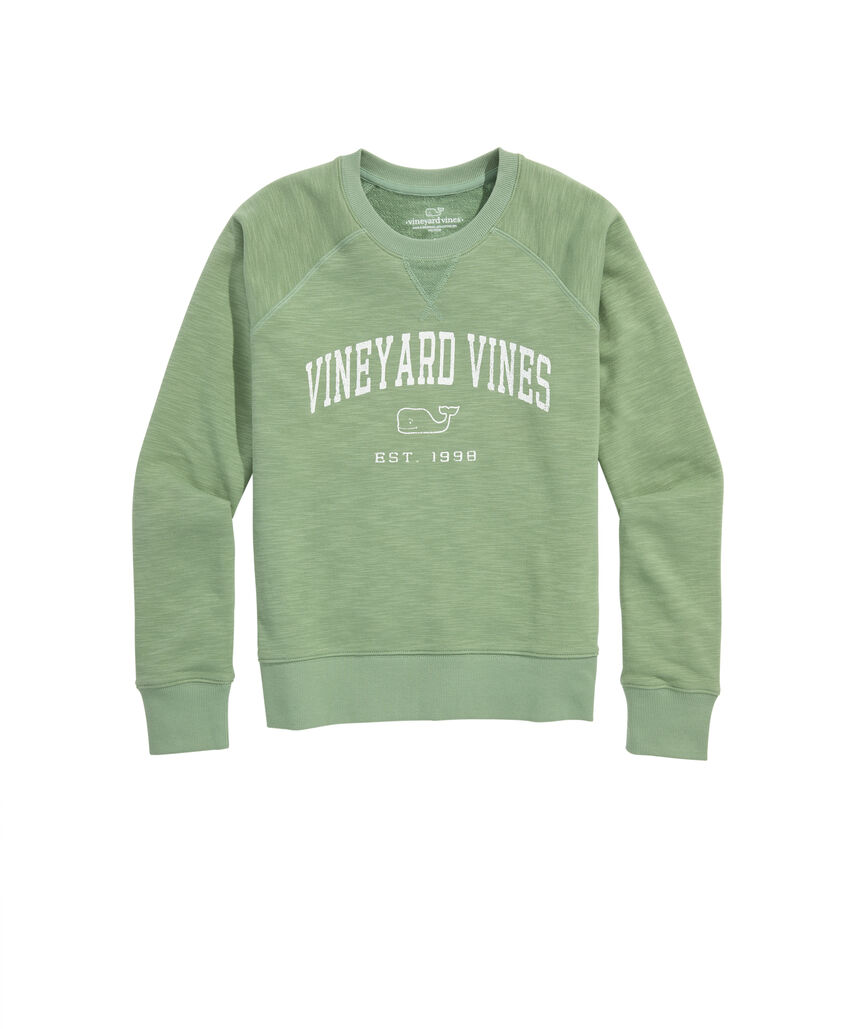 OUTLET Women's Slub Graphic Terry Crewneck