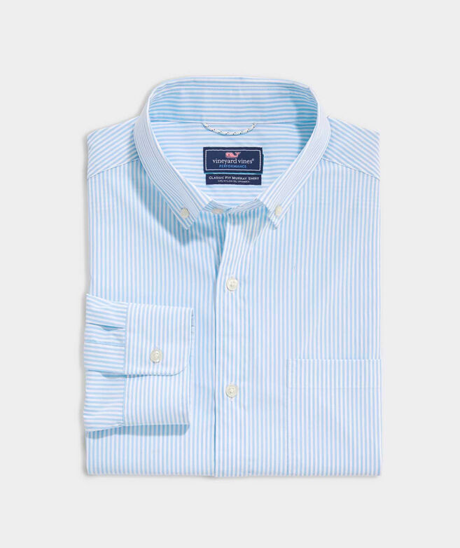 Shop Classic Fit Cottage On-The-Go Performance Murray Button-Down Shirt ...