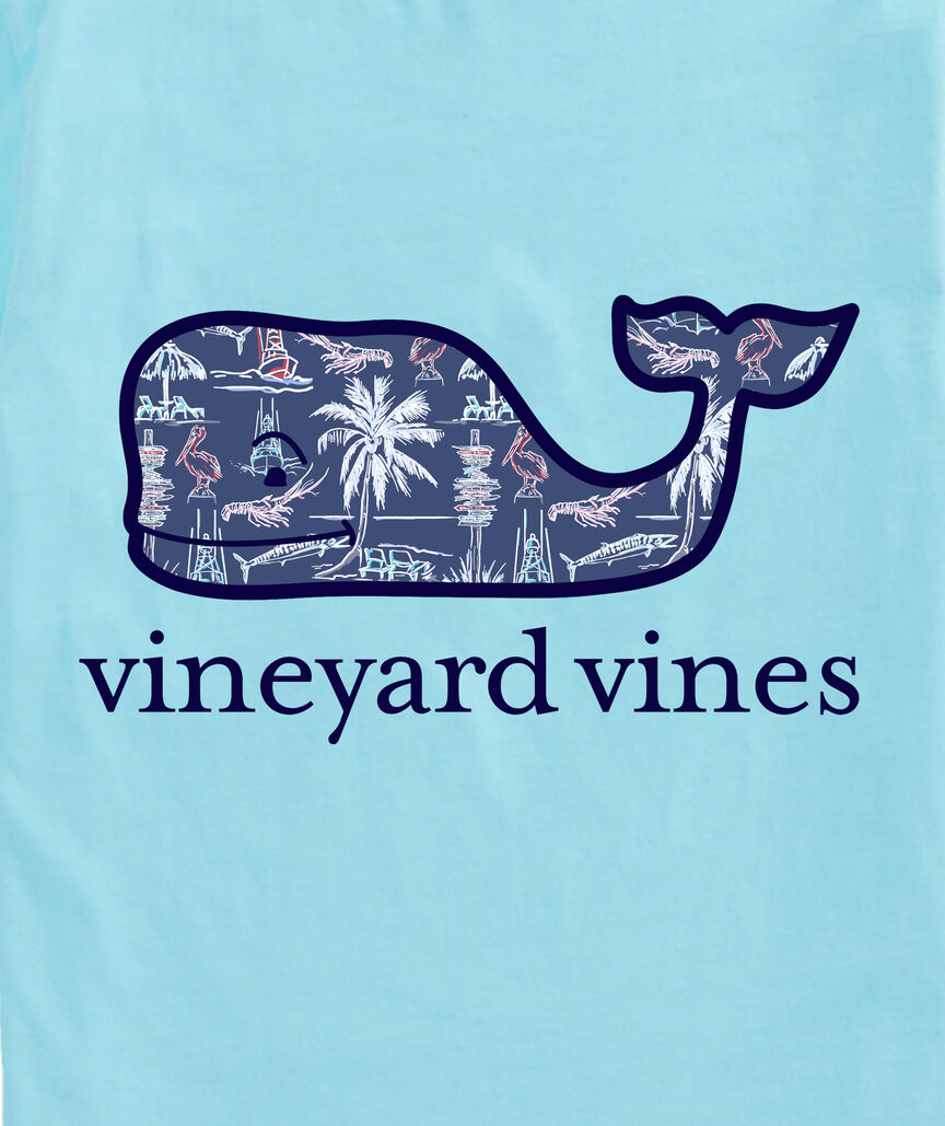 OUTLET Keys Scenic Whale Short-Sleeve Pocket Tee