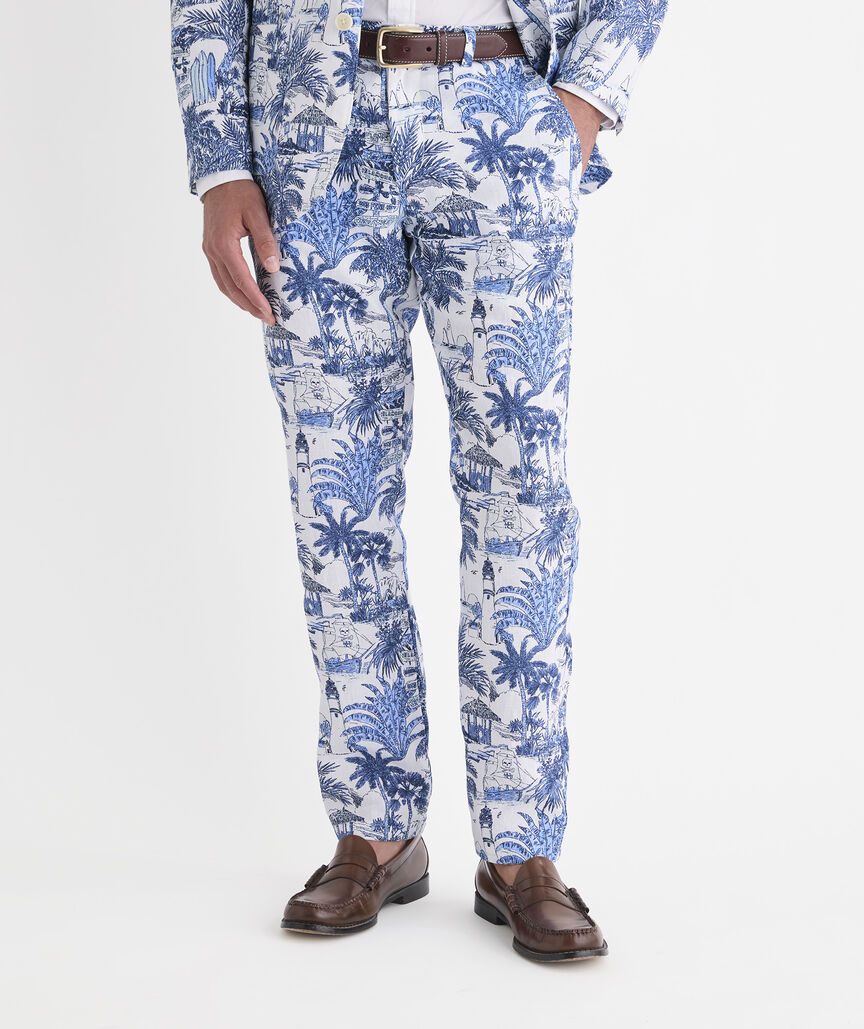 Keys To Escape Linen Breaker Pants