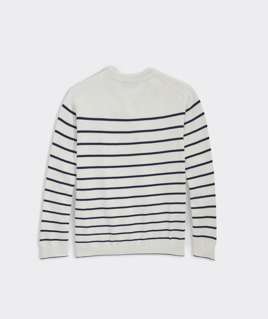 Carter Crewneck Saddle Ridge Stripe