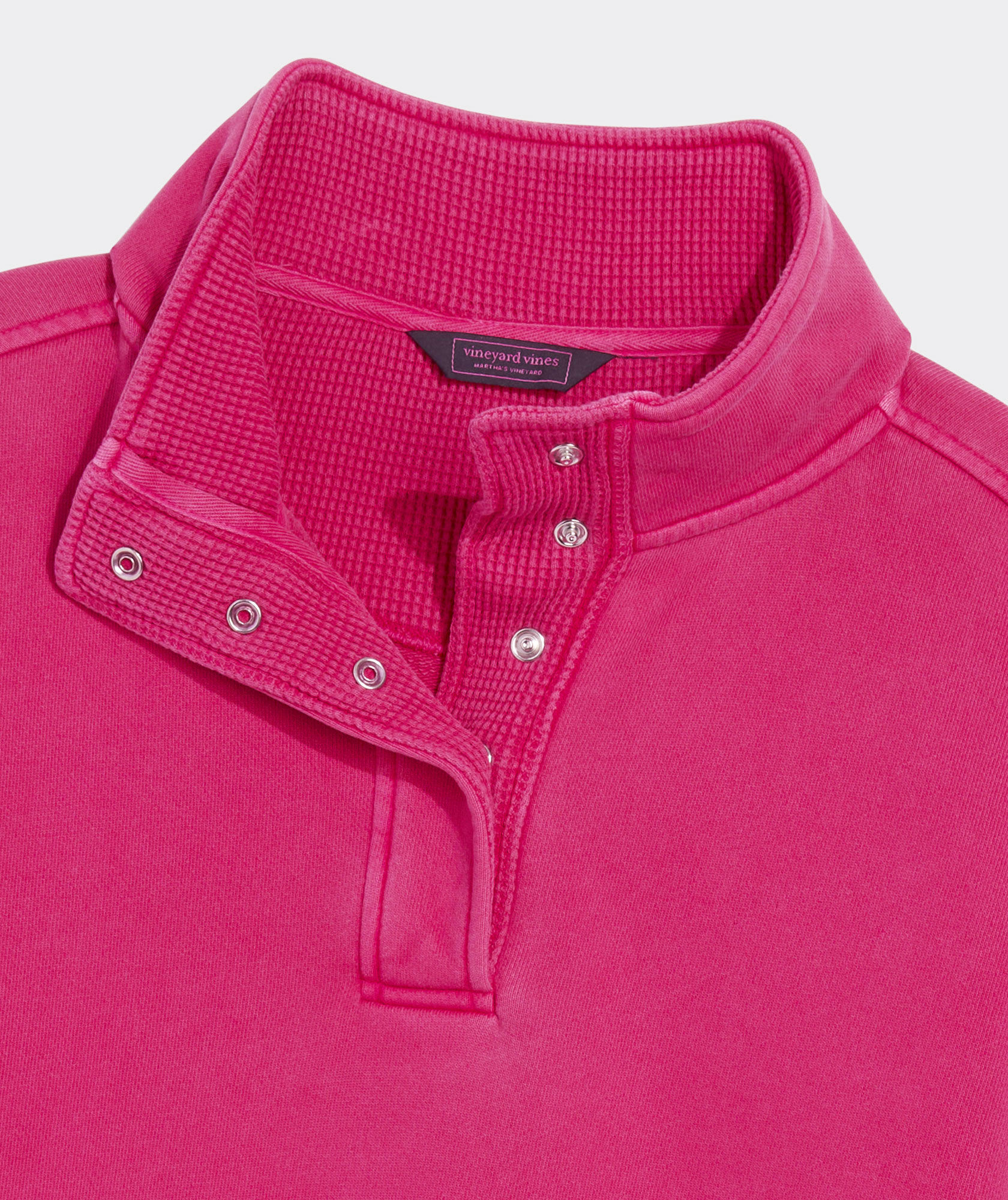 Surf Terry Waffle Mix Cam Sweatshirt