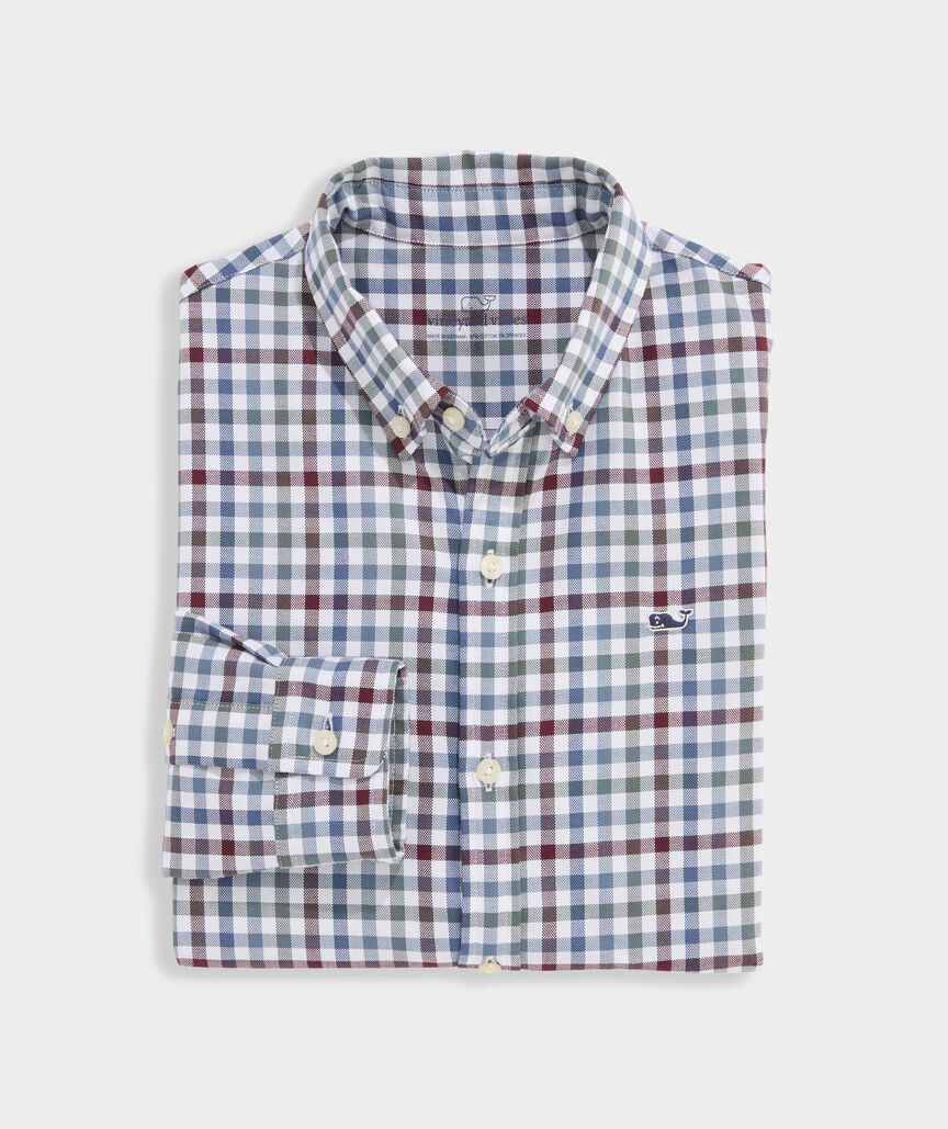 Boys' Monomoy Tattersall Oxford Shirt
